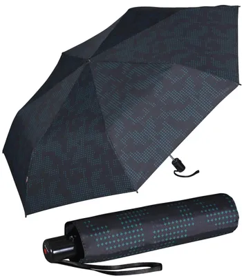 Productafbeelding van Compacte paraplu Slim Duomatic - 90 cm, Computerized Malachit