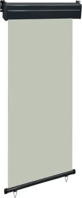 Image de vidaXL Marquise latérale de balcon 85x250 cm Gris