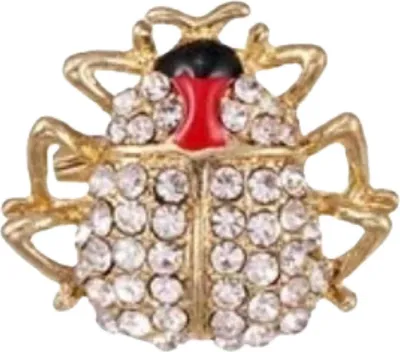 Produktbild von Käfer-Käfer-Strass-Brosche, dekorative Anstecknadel