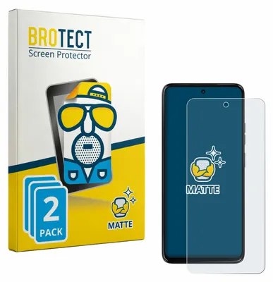 Produktbild von 2x BROTECT Schutzfolie für Motorola Moto G37 Displayschutz Displayschutzfolie Folie Matt Entspiegelungsfolie