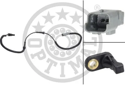 Produktbild von OPTIMAL ABS Sensor Raddrehzahl Hinten Rechts passend für PEUGEOT 807 MPV 06-S193