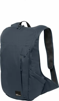 A blue backpack is shown against a white background.