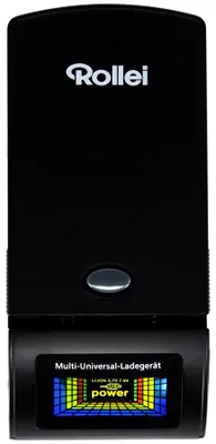 Image de Chargeur universel Rollei pour batteries : NiMH, NiCd, AA, AAA, Li-Ion, Li-Po
