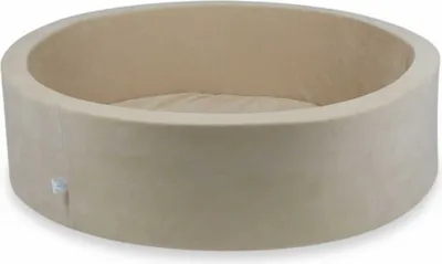 Obrázek produktu pro Kuličkový bazén 110x30cm Velvet Soft Beige - bez koulí / bez míčků
