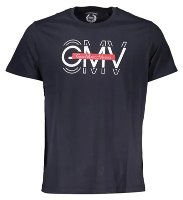 Produktbild von GIAN MARCO VENTURI Herren KURZARM-T-SHIRT Blau AU00781ANGELO_7DD6DF1_BLUNIGHTBL : Größe - 2XL Größe: 2XL