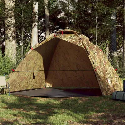Image de vidaXL Tente de pêche 4 personnes camouflage Quick Release