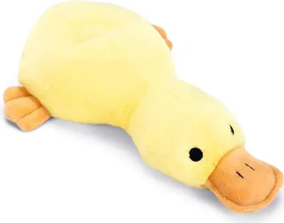 Zdjęcie produktu dla Beeztees zabawka dla psa kaczka Peppin pluszowa żółta 36 x 23 x 9 cm