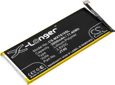 Produktbild von TECHTEK Akku Kompatibel mit [Motorola] Moto G6 Plus, XT1926-1, XT1926-2, XT1926-3, XT1926-5, XT1926-6, XT1926-7, XT1926-8, XT1926-9 Ersetzt JT40