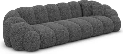 Produktbild von Bouclé 4-Sitzer Couch Liora Graphit
