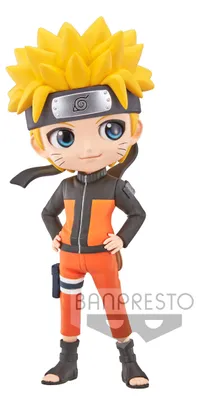 Imagen del producto de Naruto Shippuden - Figura Naruto Uzumaki Ver. A Q-Posket - Banpresto