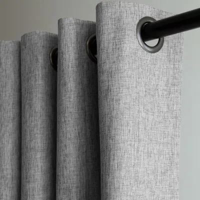 Produktbild von MOONDREAM ThermActiv® Thermovorhang 2in1 | Isolierung Kälte+Hitze | 100% Verdunkelung | Patentierte Technologie | Ösen | Grau MC732 | 130B x 260H cm