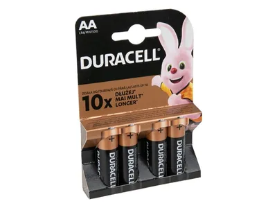 Obrázok produktu pre Duracell BASIC LR6, Batéria na jedno použitie, LR06, Alkalický, 1,5 V, 4 kusov