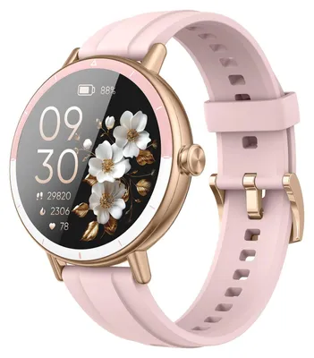 Produktbild von Smartwatch Damen mit Anruffunktion HD Touchscreen mit Pulsmesser Schlafmonitor 120+Trainingsmodi Sportuhr IP68 wasserdichte Smart Watch für Android iOS