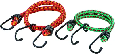 Produktbild von Prophete 5721 Fahrrad Gepäckträger Gurt Set / Spanngurt mit 3 Haken - 2-teilig