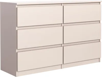 Produktbild von Mobelsta Kommode, Schrank mit Schubladen, Modernes Sideboard, Schubladenschrank, Kommodenschrank, Kaschmir 138,5x39x78,5 cm