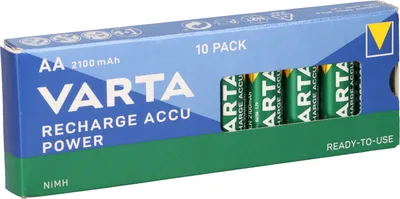Produktbild von 10x Varta Ready2Use AA Mignon Akku Ni-MH 1,2V 2100mAh
