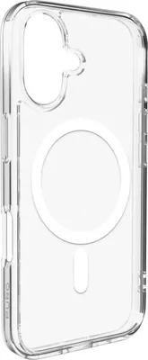 Obrázok produktu pre Puro Lite Mag Tpu+Pc Magsafe kompatibilné puzdro pre Iphone 17 - číre s bielym krúžkom