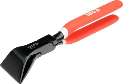 Produktbild von Yato YT-5416, Gebogene Zange, 6 cm, Kohlenstoffstahl, PVC, Rot, 280 mm