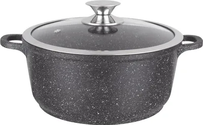 Produktbild von Gusseisenpfanne Aluminium 28x28cm Grau