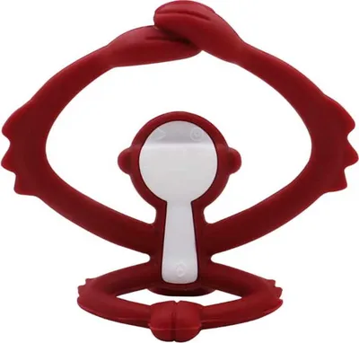 Zdjęcie produktu dla Gryzak dla małpki Mombella Baby Chimney Red