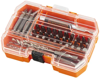 Obrázek produktu pro Black & Decker A7234-XJ, 12 kusů, Šestihran (anglosaská míra), Phillips, Křížový, 45 kusů