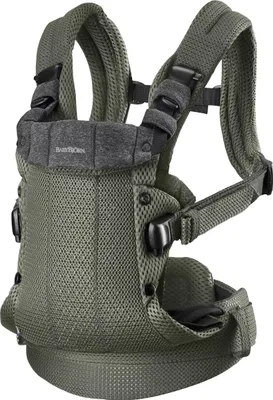 Produktbild von BabyBjorn BabyBjörn Harmony 3D Mesh kantoreppu, Dark green
