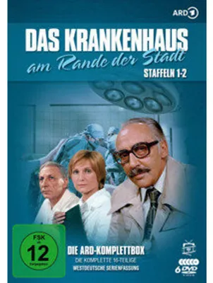 Produktbild von Das Krankenhaus am Rande der Stadt - Die ARD-Komplettbox - Die komplette 16-teilige westdeutsche Serienfassung (6 DVDs)