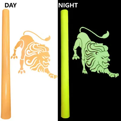 Produktbild von Signmart Glow-in-the-Dark Flexfolie - orange to yellow - 20cm x 30,5cm