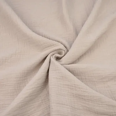 Produktbild von Musselin Double Gauze beige-rosa (Kakao)