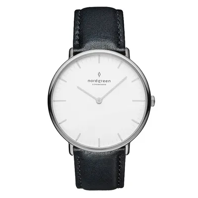 Imagen del producto de Nordgreen Copenhague - NR40SILEBLXX - Reloj de pulsera - Para hombre - Cuarzo - NATIVE