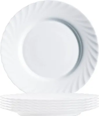 Produktbild von Arcoroc Trianon White Teller flach 27.3 cm 6er Set