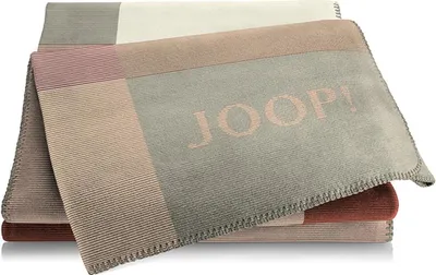 Immagine prodotto di JOOP! Plaid MOSAICO / Coperta Rouge-Nature 150 x 200 cm