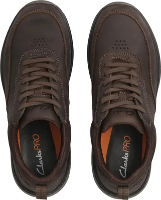 Produktbild von Clarks Schnürschuhe ClarksPro Lace, Glattleder, Schwarz, Herren