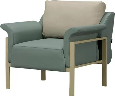 Productafbeelding van Sessel Luxus Moderne Wohnzimmer Leder Polster Couchen Einzigartigkeit Eleganz