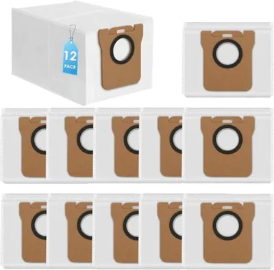 Produktbild von PromoHome® 12 Staubsaugerbeutel kompatibel mit Dreame L10s Ultra/L10 Ultra/L20 Ultra/Xiaomi X10+/X20+ Saugroboter, 2,5L Fassungsvermögen