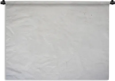 Produktbild von MuchoWow® Wandteppich Wandbehang Beton - Weiß - Modern 120x90 cm Tapisserie Dekoration Wandtuch - Wohnen - Aufhänger für die Wand