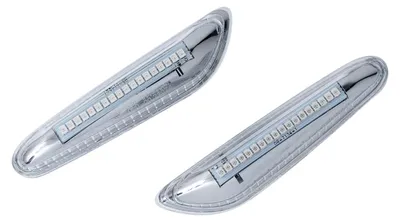 Produktbild von Seitenblinker 2x LED chrom SET für BMW X3 E83 / X1 E84 / 3er E90 E91 E92 E93