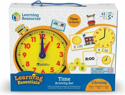 Zdjęcie produktu dla Learning Resources Time Activity Set, 5 lat(a), Wielobarwny