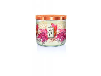 Obrázok produktu pre Kringle Candle TUMBLER Leaf Peeper 3-knôtová vonná sviečka