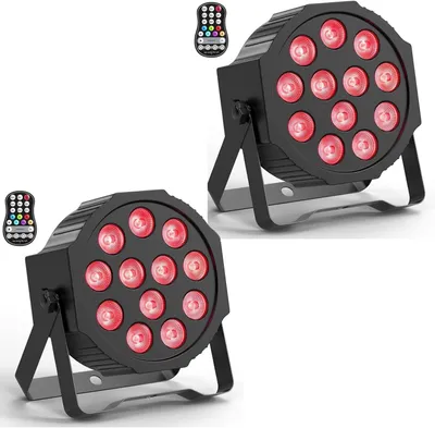 Image de Spots LED RGBW - Éclairage de fête LED - Projecteur de scène - Lampe de discothèque - Éclairage d'ambiance