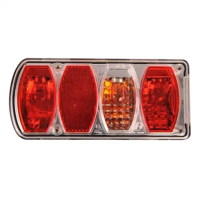 Produktbild von Rückleuchte 6 Funktionen 222x100mm links