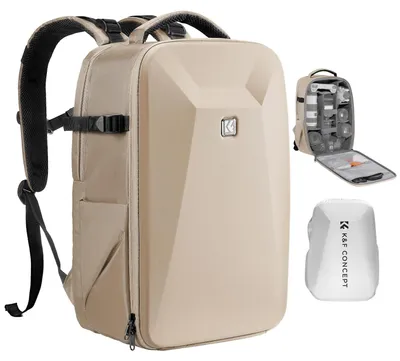Produktbild von Solidchoice – Robuster Kamerarucksack mit Hartschale und Laptopfach