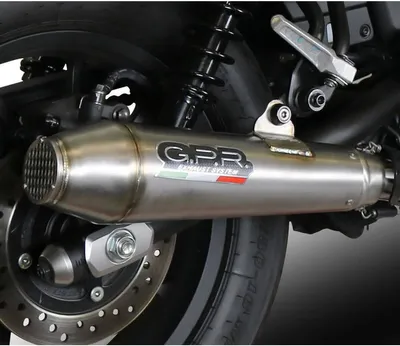 Zdjęcie produktu dla Kompletny układ wydechowy GPR Racing Ultracone dla Zontes 350 GK