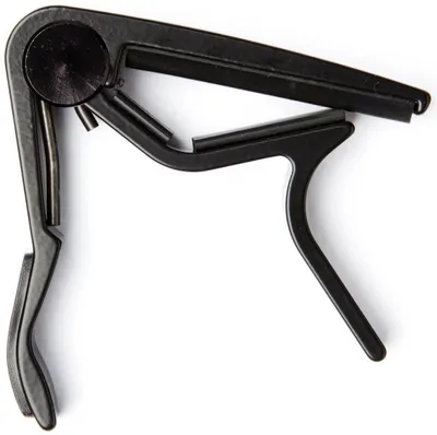 Produktbild von Dunlop 84FB - Trigger Capo für Akustikgitarre - flat - schwarz
