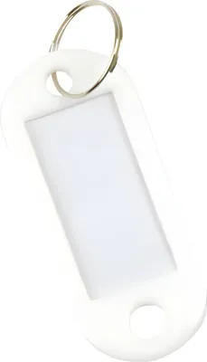 Immagine prodotto di Q-Connect® KF10874 Portachiavi - bianco, 10 pezzi