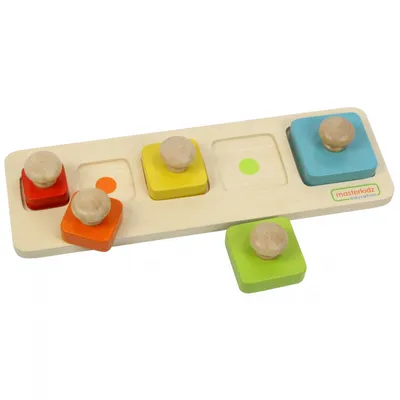 Immagine prodotto di MASTERKIDZ Puzzle Montessori Dimensioni e colore