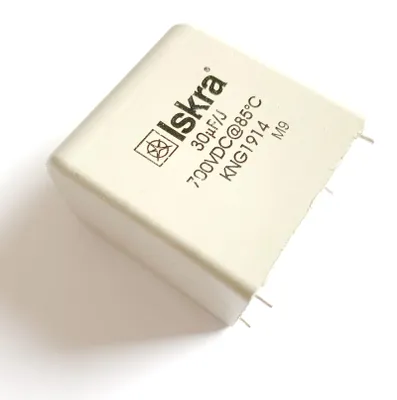 Produktbild von Iskra DC Link Kondensator KNG1914 30µf 5% 700VDC L6 RM37,5 #R4-G1