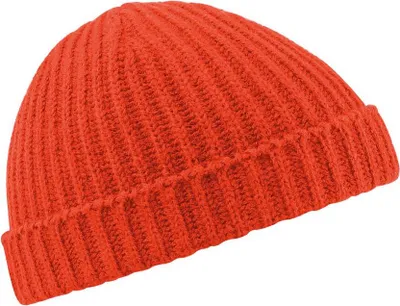 Produktbild von Beechfield B460 | Trawler Beanie Wintermütze - Farbe: Fire Red - Größe: One Size