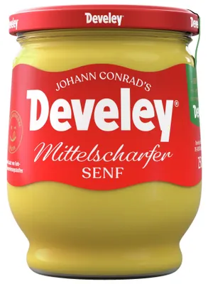 Produktbild von Develey Senf mittelscharf Glas - 250ml