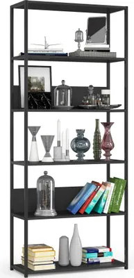 Image de Akord Armoire Industrielle Noir/Noir 80X32X192